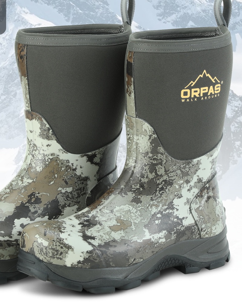ORPAS01 Taiga Mid boots in rock camo